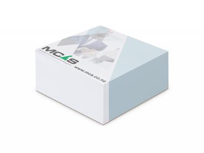 Full Colour Printed Memo Cube Note Pads (400 Leaves)