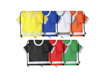 Team Shirt Shaped Drawstring Backpacks (Adults)