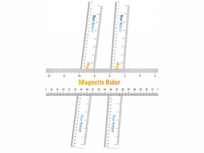 Magnetic Rulers (45cm)