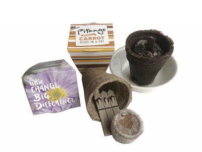 Flourish Grow Pots With Seed Sticks