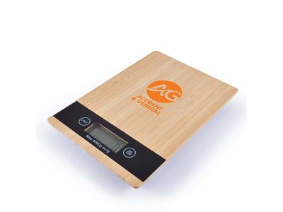 Bamboo Kitchen Scales (Rectangular)