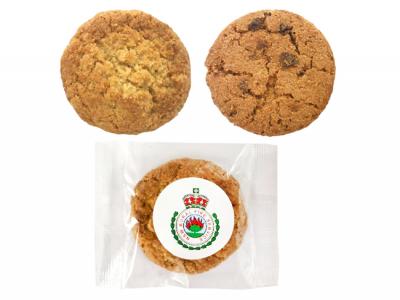 Chocolate Chip & ANZAC Biscuits In Cello Bags (12g)
