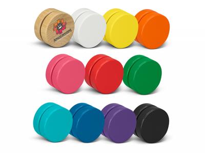 Colourful Wooden Yoyos