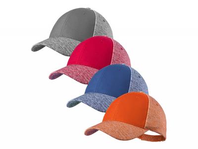 Two-Tone Polyester Heather Caps
