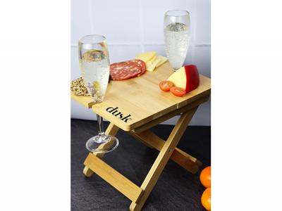 竹製折りたたみテーブル