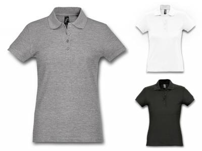 Womens Combed Ring-Spun Cotton Polo Shirts (170gsm)