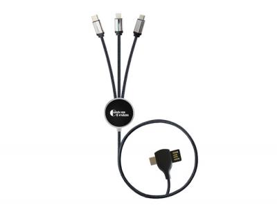6-In-1 LED Charging Cables (120cm)