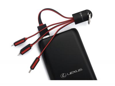 3-in-1-Flach-LED-Ladekabel