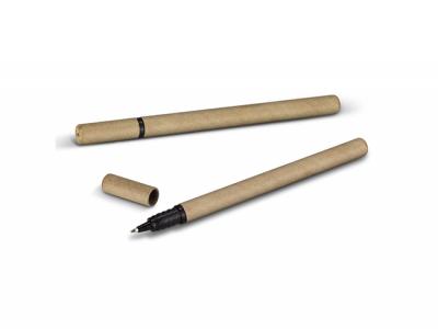 Eco Kraft Paper Pens With Cap