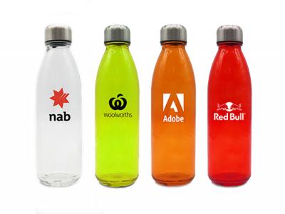 Vivian Glass Branded Water Bottles (600ml)