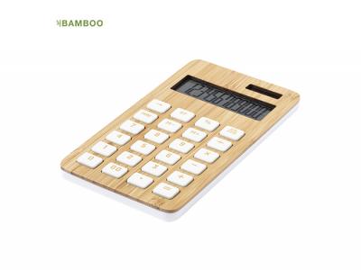 Solar Powered Bamboo Calculators