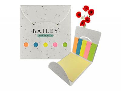 Corn Poppy Seed Sticky Note Pads
