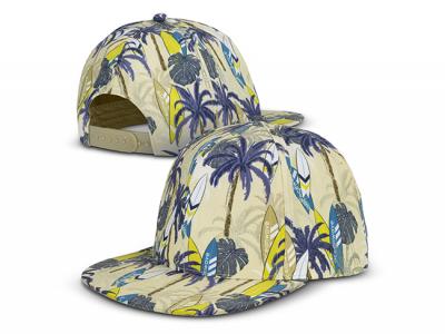 Full Colour Printed Flat Peak Caps