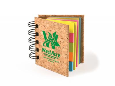 Cork Sticky Note Books
