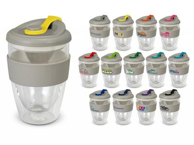 Daya Double Walled Glass Coffee Cups (350ml)