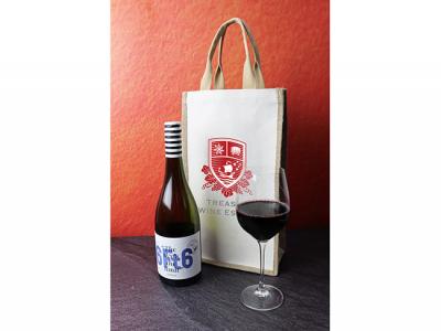 Laminated Jute Canvas Double Wine Bags