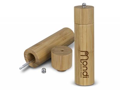 Eco Bamboo Pepper Grinders