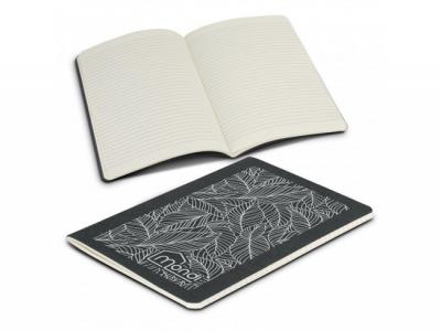 Softcover-Notizb&uuml;cher mit Sattelheftung und Baumwollbindung (A5)