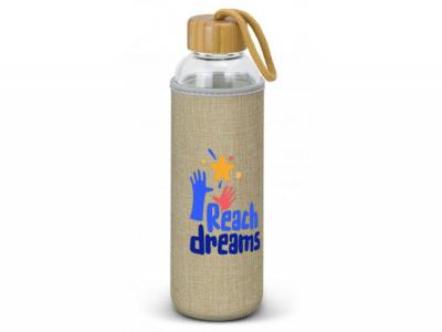 Poly Jute Sleeve Glass Bottles (600ml)