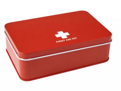 First Aid Kits in Metal Tin