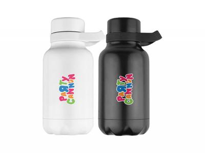 Silicone Strap Vacuum Bottles (380ml)