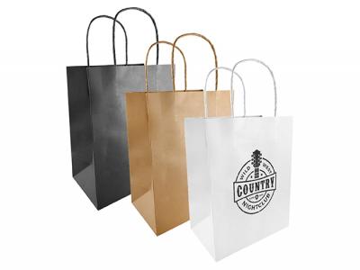 Kraft Paper Bags (196mmW x 248mmH x 120mmD)