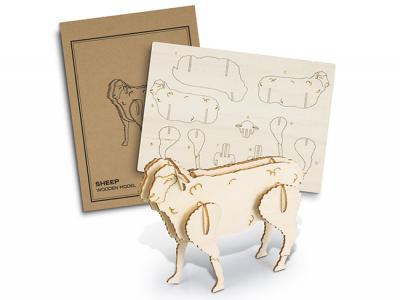 Basswood Model Sheep