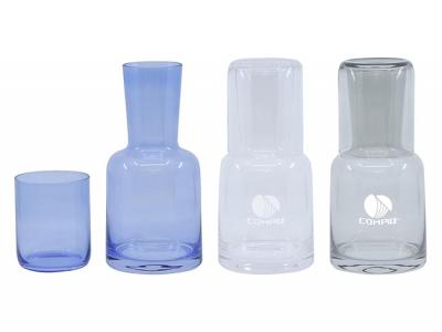 Colourful Glass Carafe & Tumbler Sets