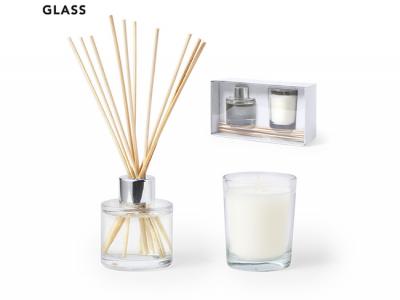 Jasmin-Diffusor & Vanille-Kerzen-Sets