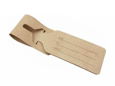 Eco Luggage Tags (Kraft Paper)