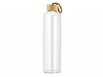 Glass Bottles - Bamboo Lid (1L)