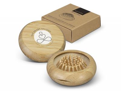 Bamboo Brushes with Mirror (Natura)