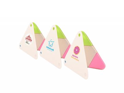 Triangular Sticky Notebooks (Recycled Milk Cartons)