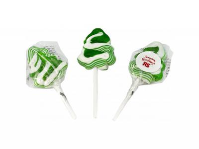 Weihnachtsbaum-Lollipops