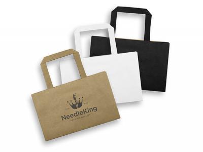 Small Paper Bags - Flat Handle (133 x 209mm)