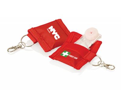 First Aid CPR Mask Keyrings
