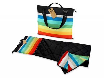 Regenbogen-Picknickdecken