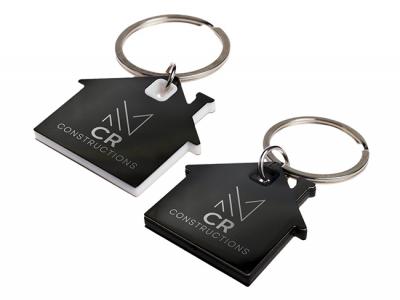 House Stainless Steel Keyrings