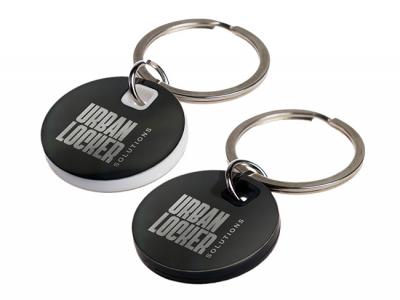 Circle Stainless Steel Keyrings