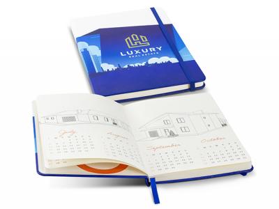 Hardcover-Notizb&uuml;cher in Vollfarbe (ca. A5)