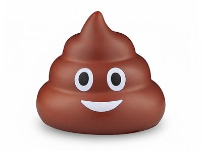 Poop Emoji Stress Reliever (Novelty, Soft PU)