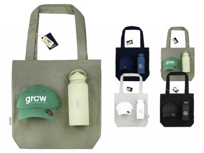 Eco Summer Gift Sets (Tote, Bottle & Cap)