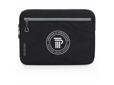 Elleven Recycled 16" Laptop Sleeves (600D rPET, Dual-Zip)