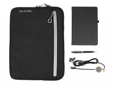Work From Home Office Packs (Laptop Sleeve, JournalBook, Pen & Cable)