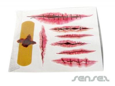 Wound Temporary Tattoos