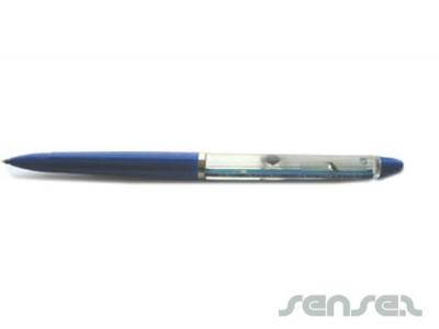 Fl&uuml;ssigkeit gef&uuml;llte Kugelschreiber mit Floater