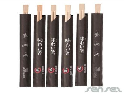 Custom Printed Disposable Chopsticks Branded Take Away