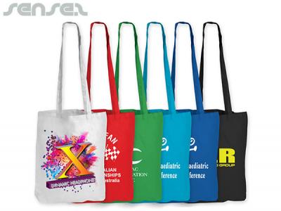 Cotton Bags - Long Handle (140GSM)