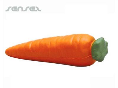 Carrot Shaped Stress Balls