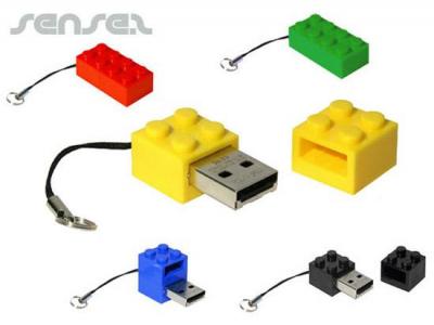 Building Block Shaped USB Sticks (1GB)
